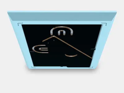 FISKBO Frame 11 Low-poly 3D model