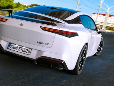 2025 GAC AION Hyper GT 3D model