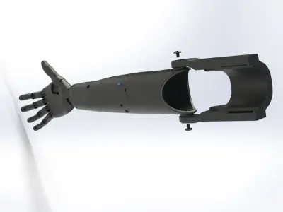 prosthesis arm 3D print model
