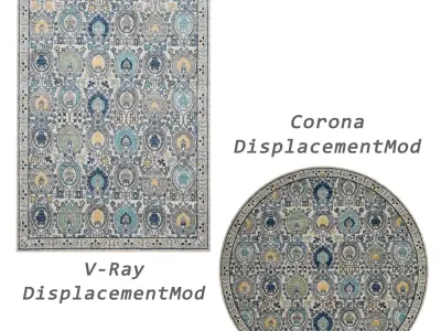 Rugs No 89 Low-poly 3D model
