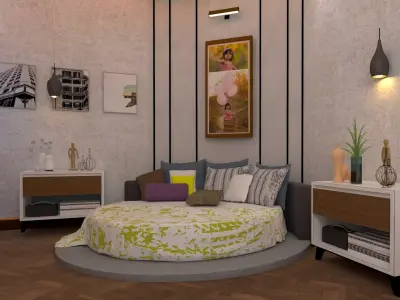 CHILDREN BEDROOM 3D model