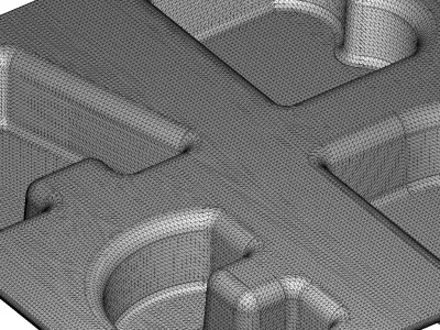 Premium Alphabetical Dinner Plate 3D print model