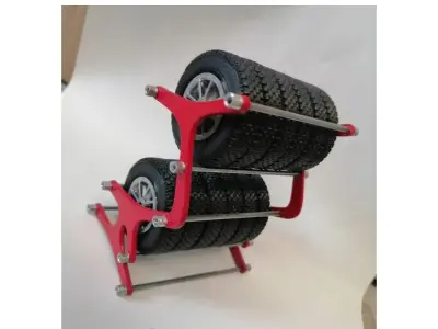 Tyre Rack 3D print model