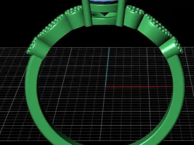 Ring iz61 3D print model