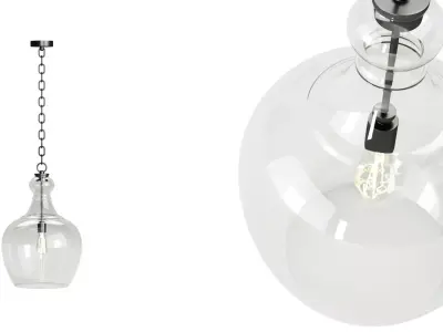 Chalice Linear Sconce 3D model