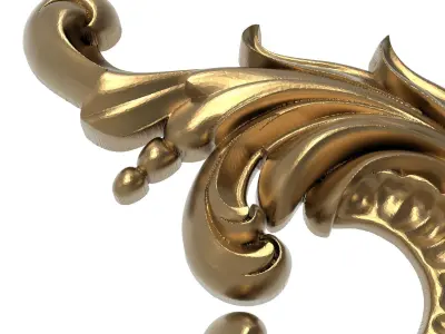  decorative pattern ready for 3D printing 3D model 3