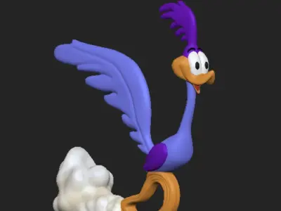 Sonic - Road Runner and Speedy Gonzales 3D print model
