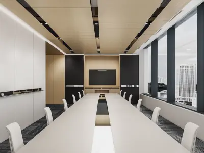 Super Hub Office Vol 22 Low-poly 3D model