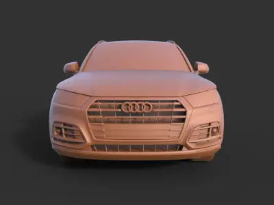 Audi Q5 2019 3D print model