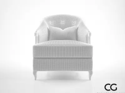 Christopher Guy Morzine armchair 3D model