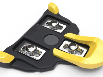 Shimano pedal cleats 3D model