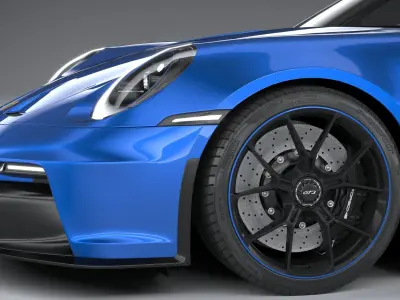 Porsche 911 GT3 2022 3D model
