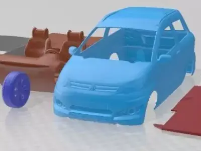 Aixam Crossover Premium 2014 Printable Car  3D print model