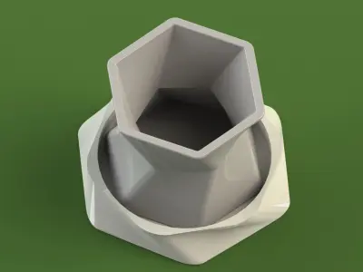 Flowerpot 7 3D print model