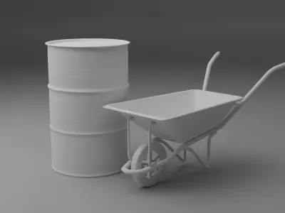 Tank and Marton Free 3D model