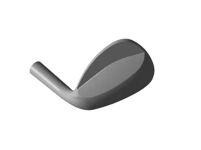 golf club 3D model