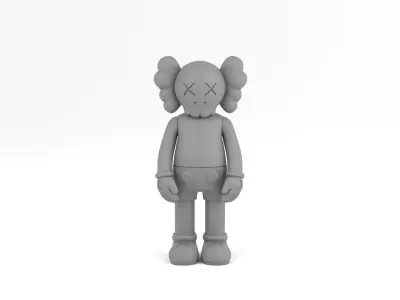 Kaws 1 3D print model