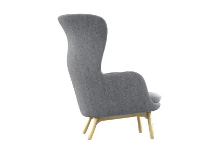 Fritz Hansen Ro Chair 3D model