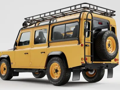 Land Rover Defender Works V8 Trophy 3D model