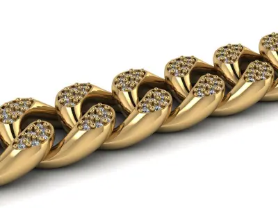 CHAIN BRACLETE 3D print model