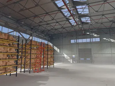 Warehouse 02 3D model