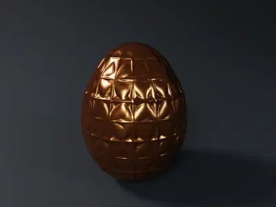 EGG COLLECTION - SET OF 10 EGGS HUNT 3D print model