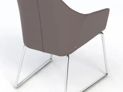 Easy Chair Ds-279-51 By De Sede 3D model