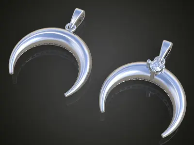 Pendant model 3D 0197 printable model 3D print model