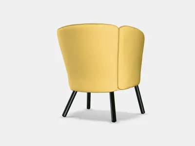 HERRAKRA Armchair Low-poly 3D model