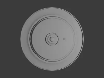 TM-46 Soviet Anti-Tank Mine 3D printable replica  Free 3D print model