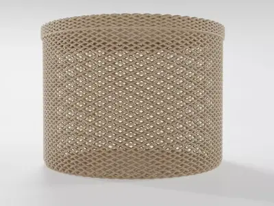 WICKER BASKET18 3D model