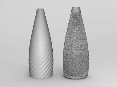 Vase Voronoi 65 3D print model