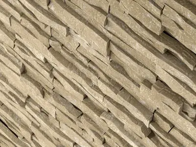 Wall clincer brick desert n1 3D model