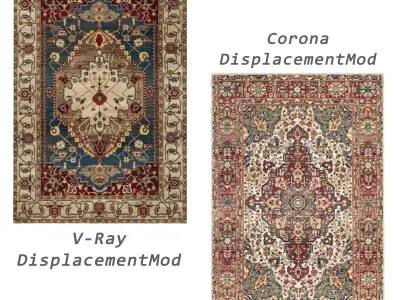 Rugs No 104 Low-poly 3D model
