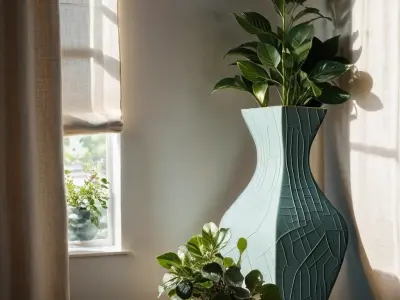 Monte Mario Vase for Contemporary Home Decor 3D print model