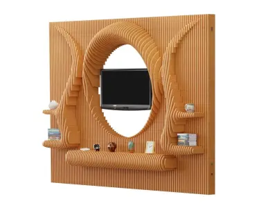 Parametric TV 3D model 06 3D model