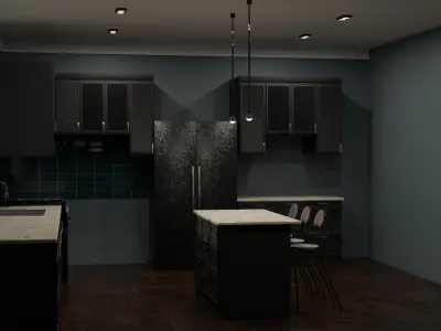 Kitchen Set 3D model