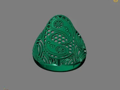 Women Plain Ring Ready STL Models Womens Ring 3d models 3D print model 35