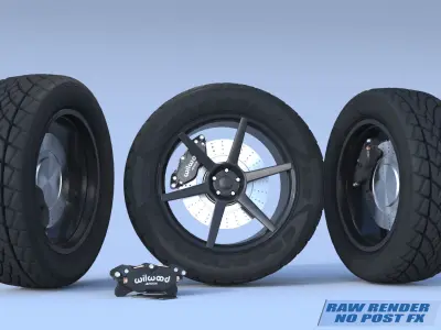 Wheel Wrangler 3D model