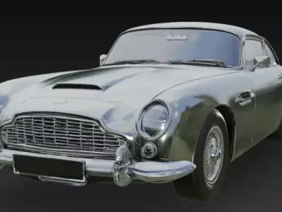 Aston Martin DB5 Bond Car 3D print model