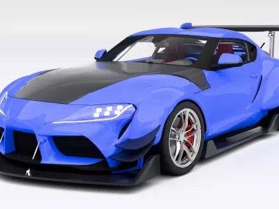 Toyota Supra 3D model