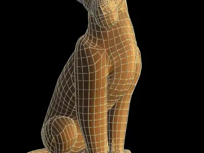 Sarabi Lion King Model Low-poly 3D model