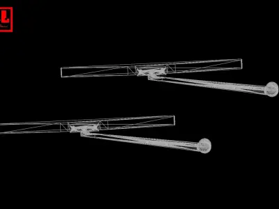 Windshield wipers 001 3D print model