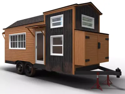 tiny house 3D model