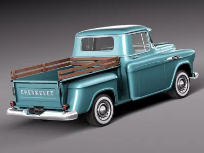 Chevrolet pickup 1957 3D model
