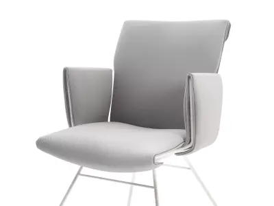 DS 515 Chair with Armrests 3D model