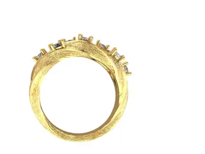 multi layer vine ring 3D print model