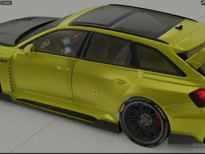 Hycade rs6  3D model