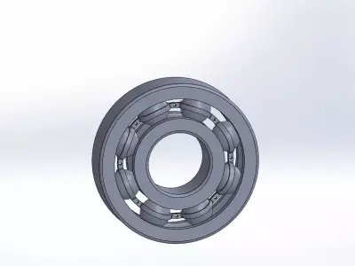 Ball Bearing 3D model
