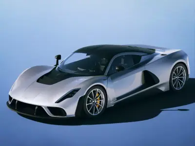 Hennessey Venom F5 2021 3D model
